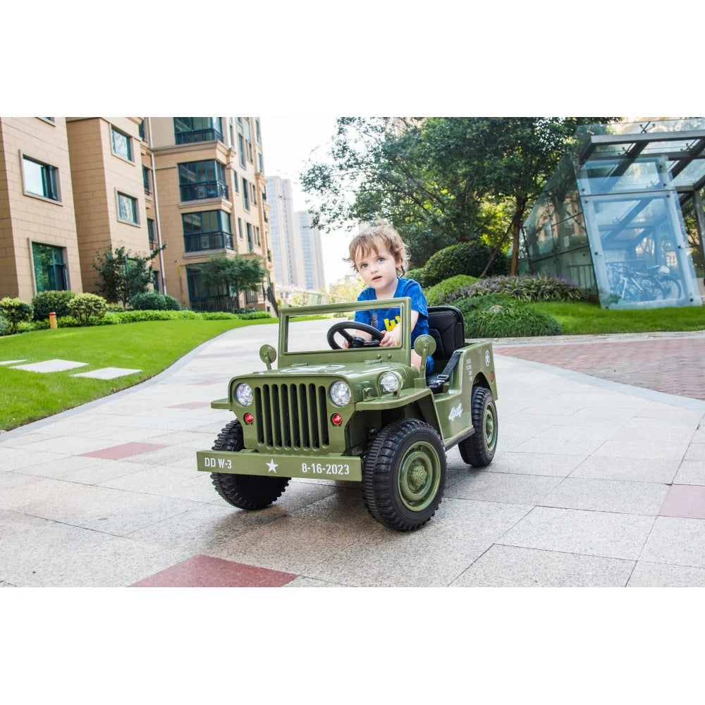 Ride On Truck 12 V Electric Vehicles Battery Powered Ride on Car Toys w/Four Wheels riding toys for kids with remote control