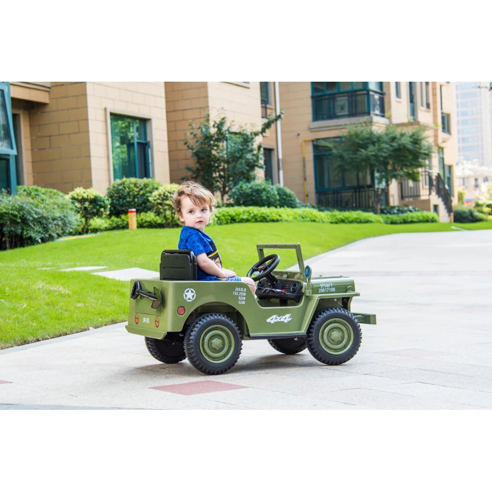 Ride On Truck 12 V Electric Vehicles Battery Powered Ride on Car Toys w/Four Wheels riding toys for kids with remote control
